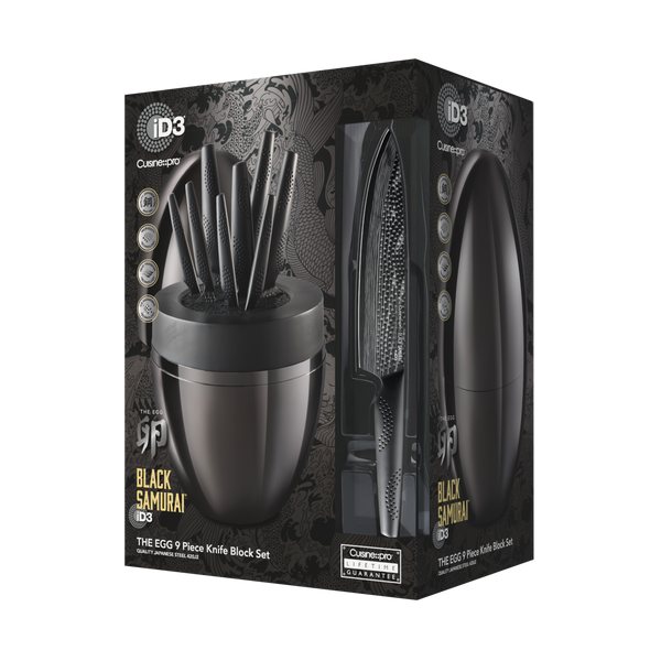 NASTY CHURCH vol 0.9 / 黒侍 / DJ 2HI BLACK SAMURAI™ 9-Pc Knife Set | Cuisine::pro® – The Custom Chef