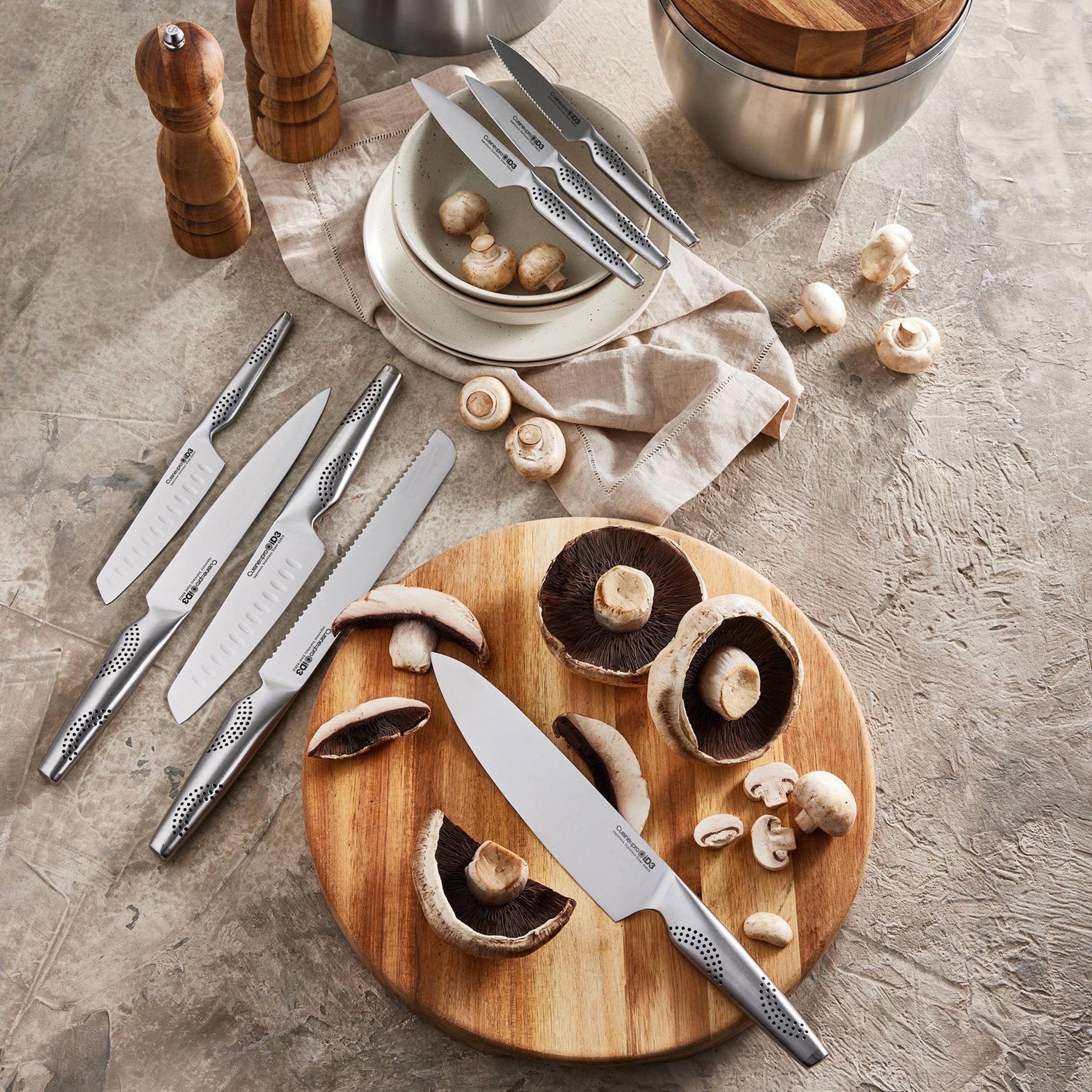 THE EGG 9-Piece Knife Set - Cuisine::pro® iD3® – The Custom Chef