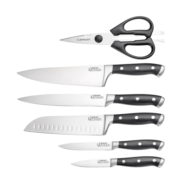Cuisine::pro® ARTISAN™ Finster 7-Piece Knife Block Set - hover