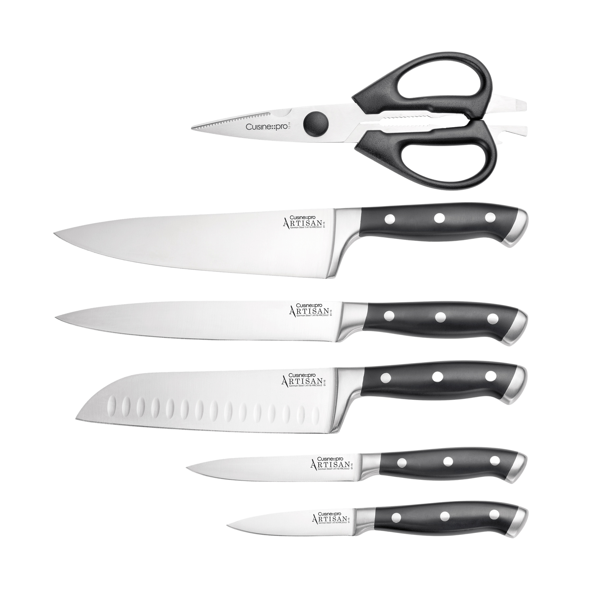 Cuisine::pro® ARTISAN™ Licht 7-Piece Knife Block - hover