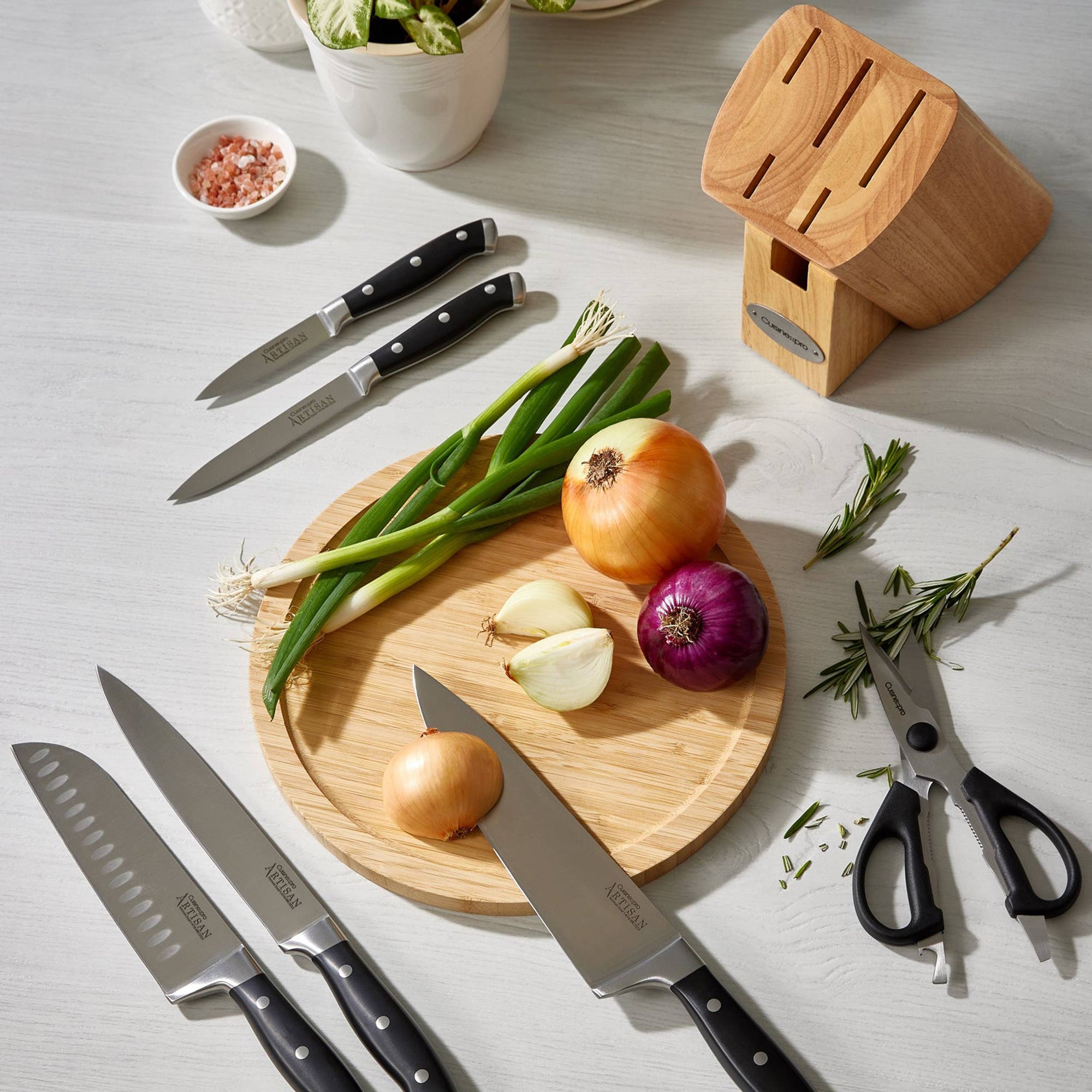 Cuisine::pro® ARTISAN™ Licht 7-Piece Knife Block