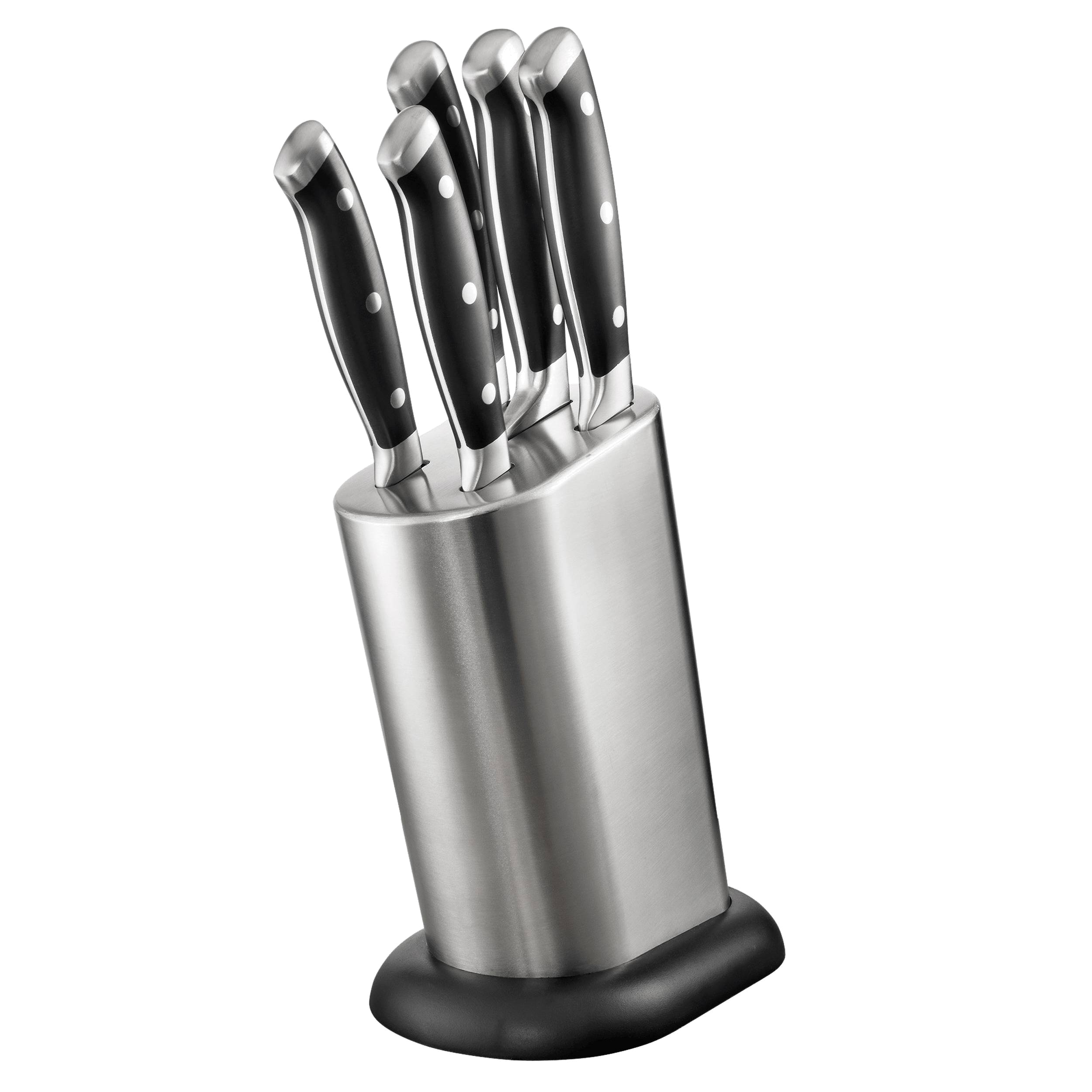 Cuisine::pro® ARTISAN™ Stahl 6-Piece Knife Block