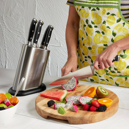 Cuisine::pro® ARTISAN™ Stahl 6-Piece Knife Block