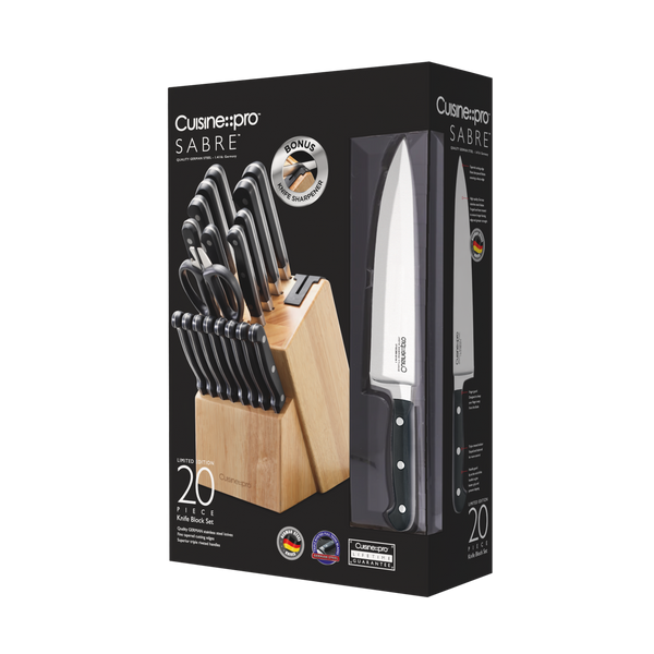 Cuisine::pro® SABRE™ 20-Piece Knife Block