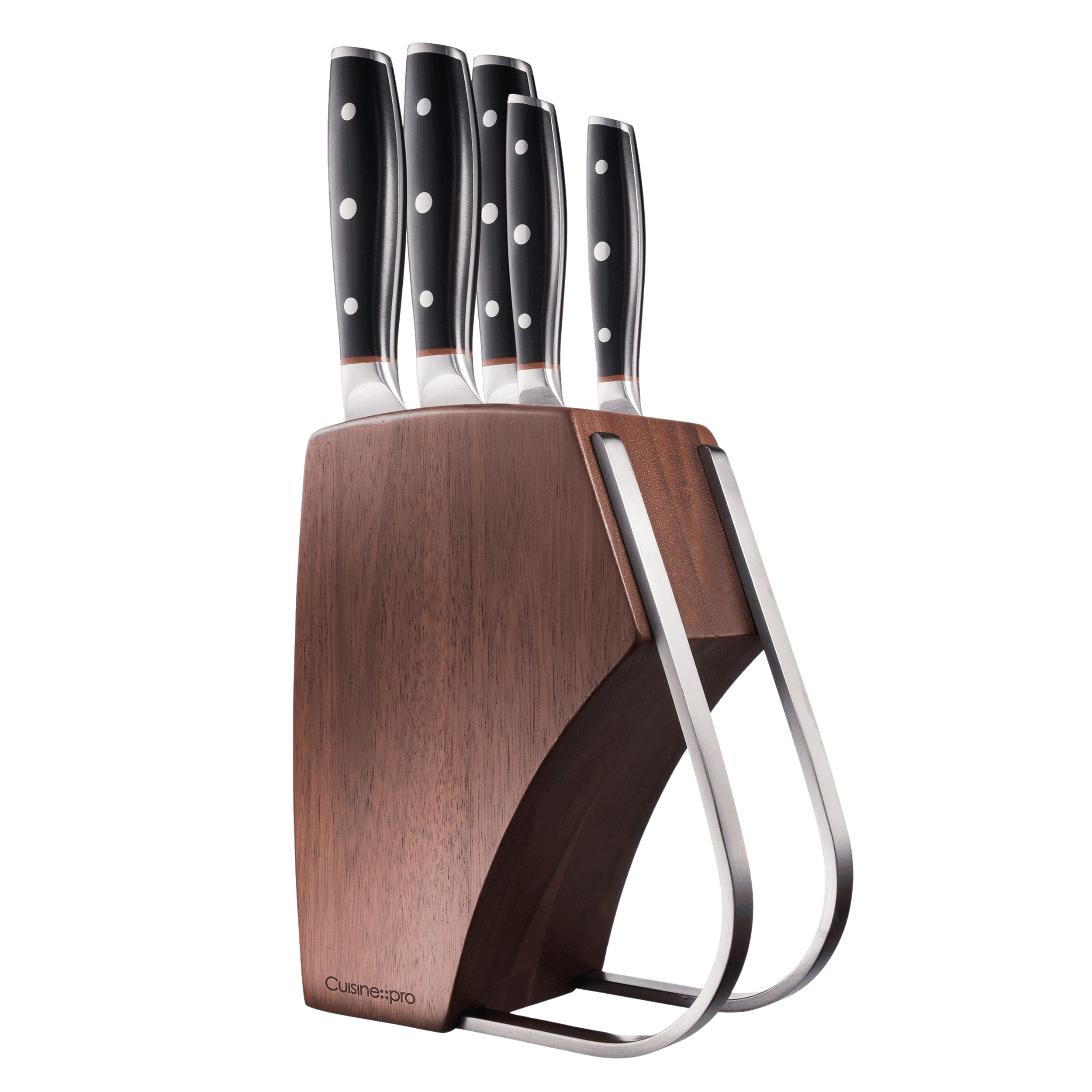 Cuisine::pro® iconiX® Holz 6-Piece Knife Block