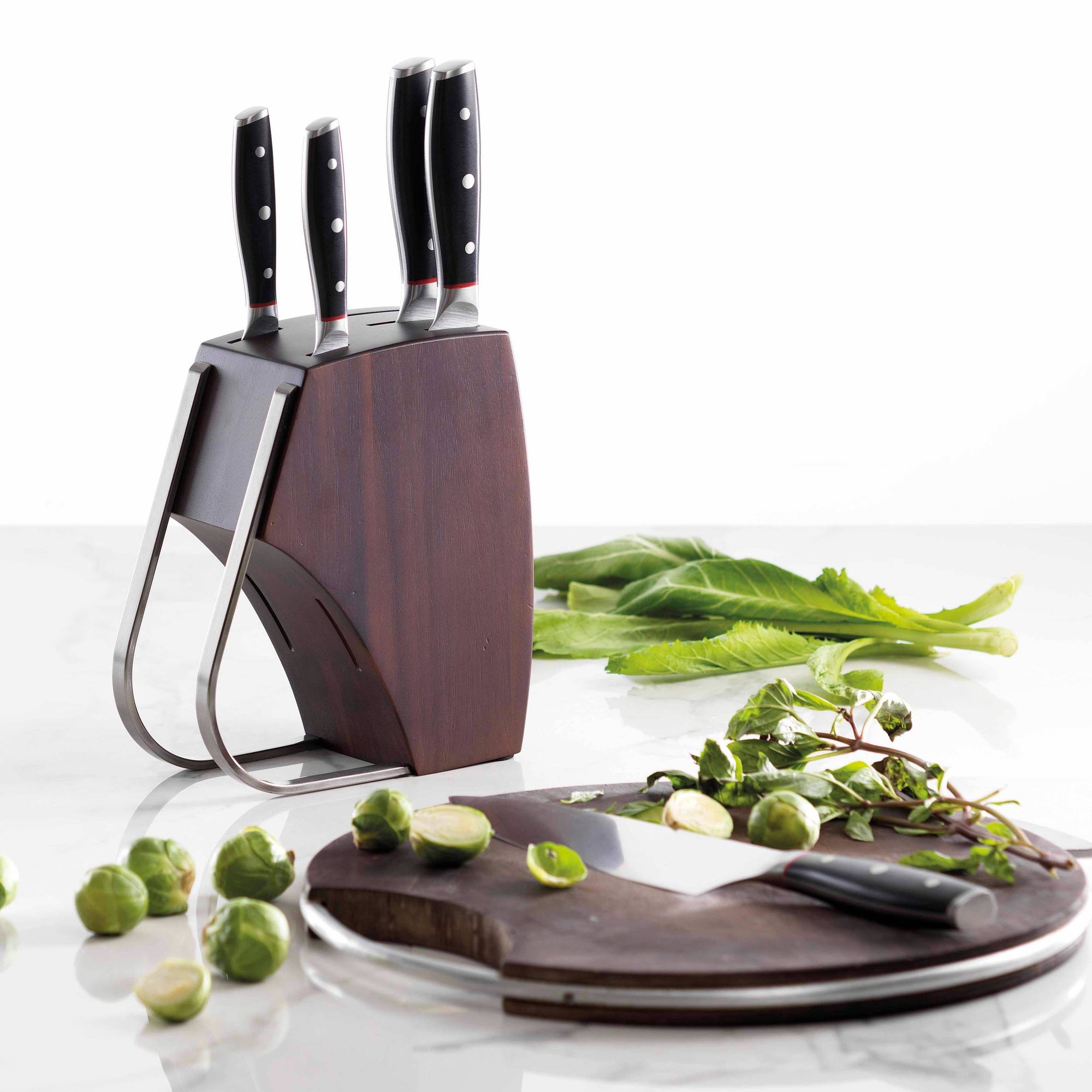 Cuisine::pro® iconiX® Holz 6-Piece Knife Block
