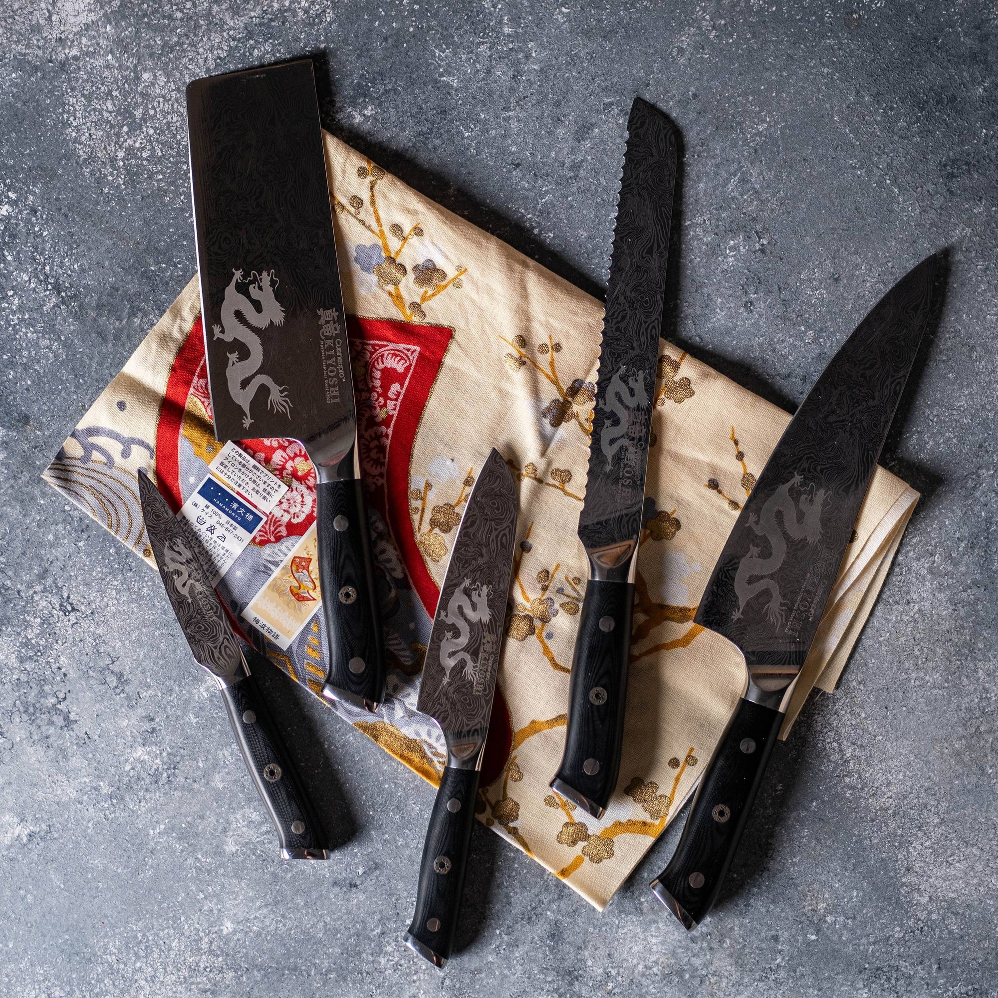 Bloc de couteaux 7 pièces Kiyo KIYOSHI®Cuisine::pro®