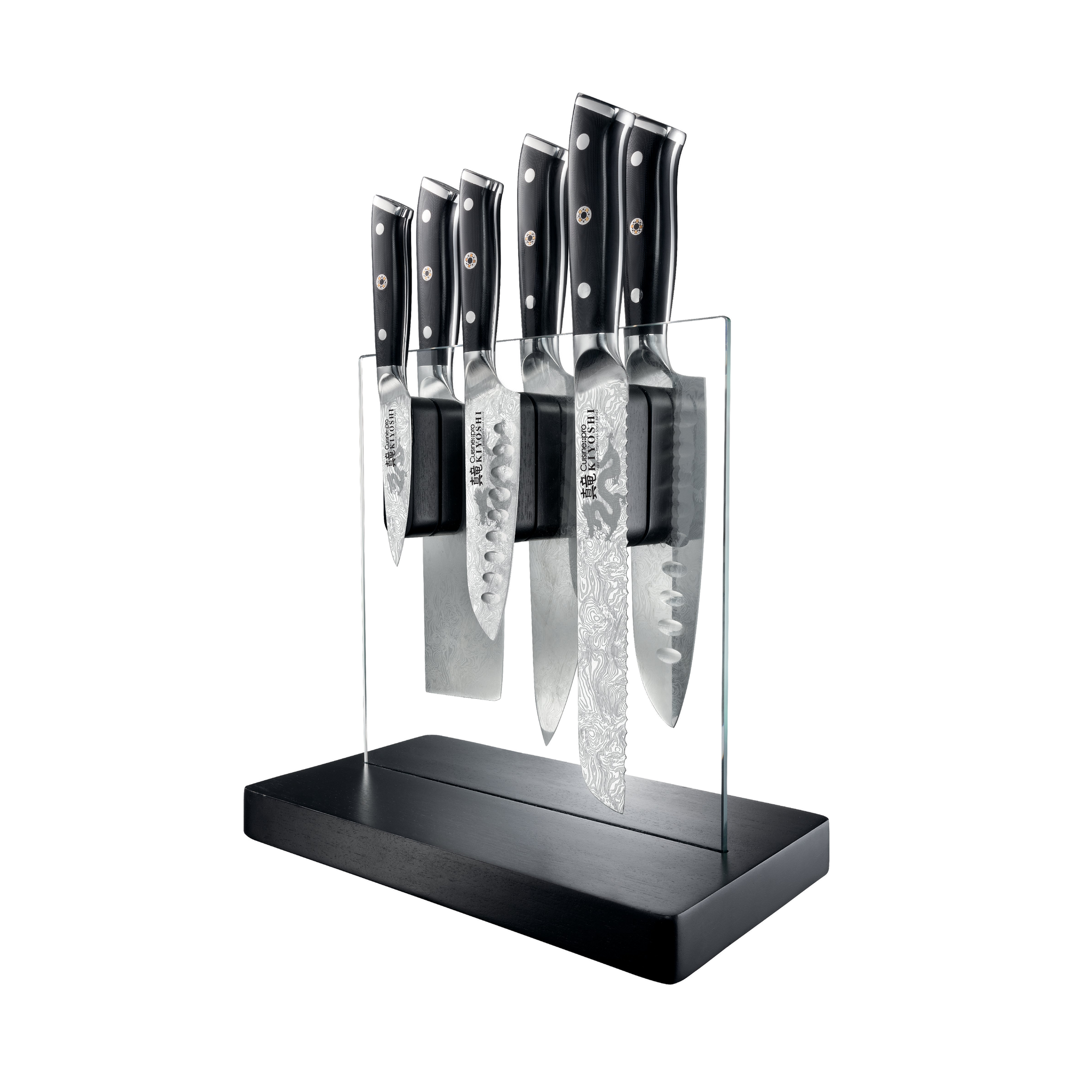 Bloc de couteaux 7 pièces Kiyo KIYOSHI®Cuisine::pro®