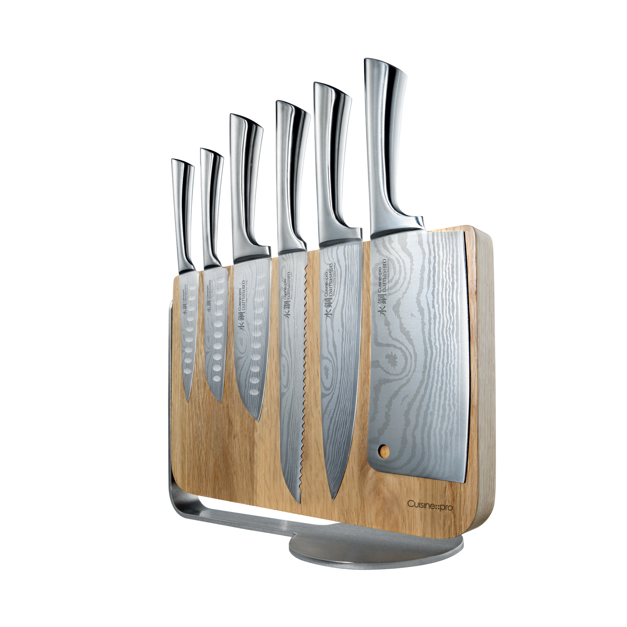 Cuisine::pro® Damashiro® Meiyo 7-Piece Knife Block