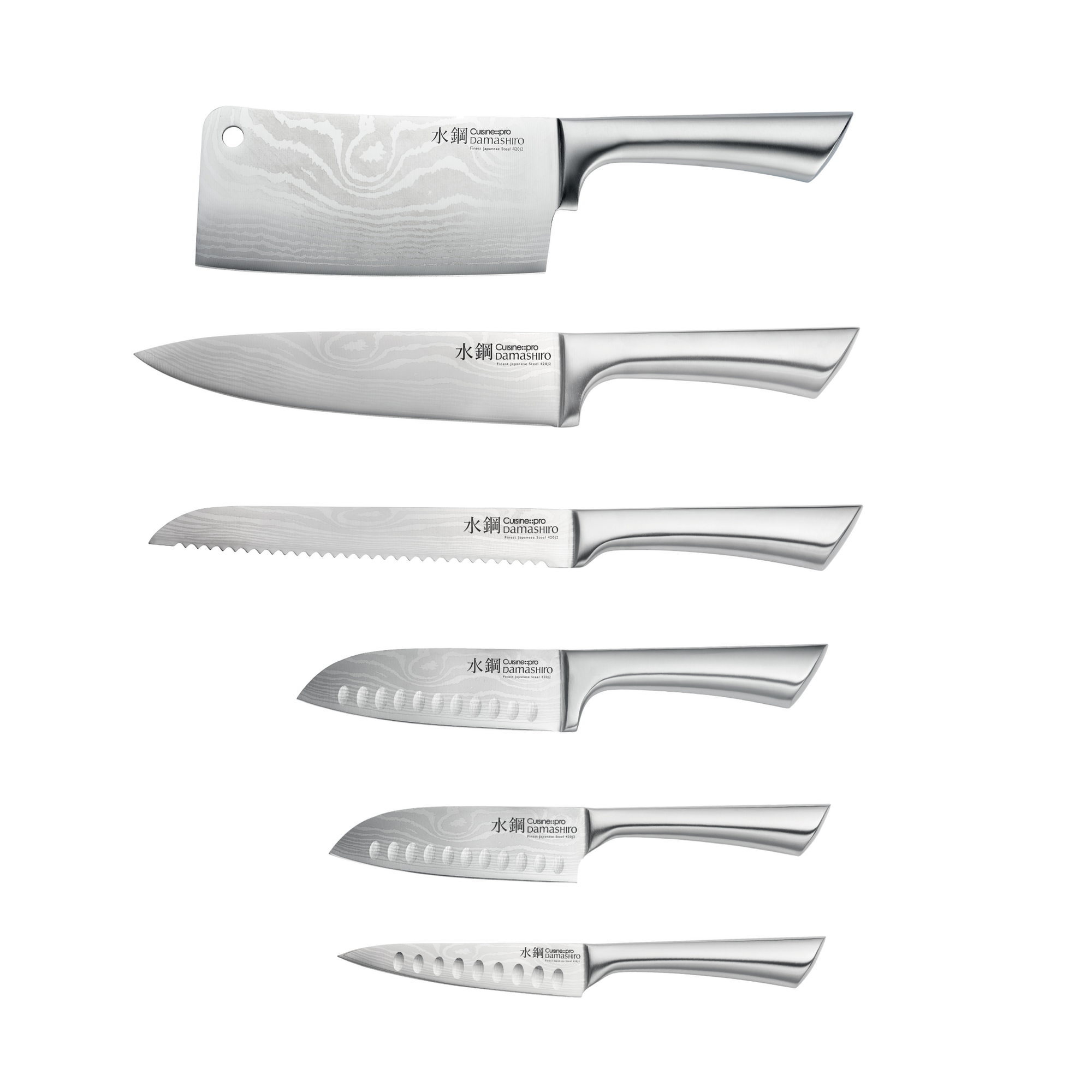 Cuisine::pro® Damashiro® Meiyo 7-Piece Knife Block