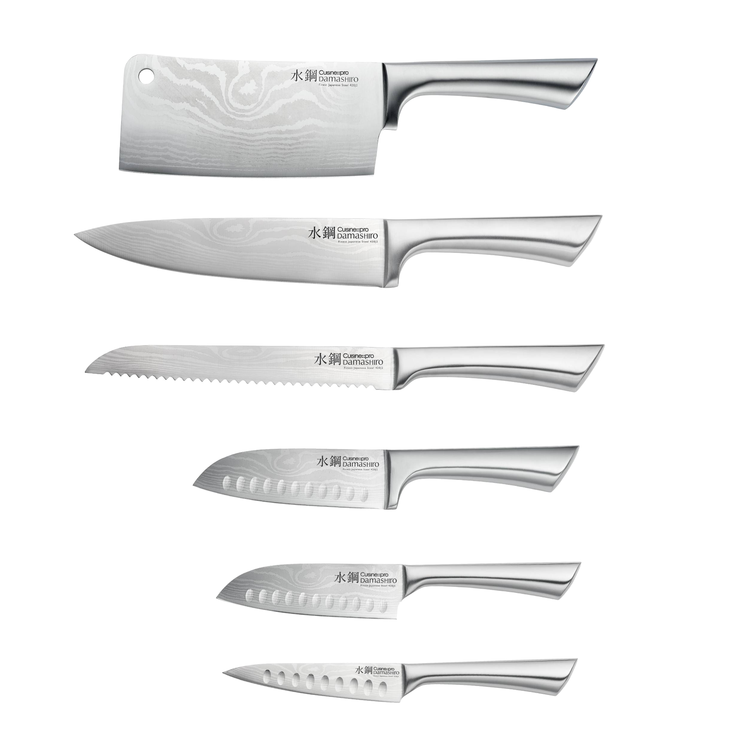 Cuisine::pro® Damashiro® Meiyo 7-Piece Knife Block