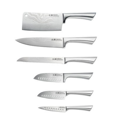 Cuisine::pro® Damashiro® Meiyo 7-Piece Knife Block