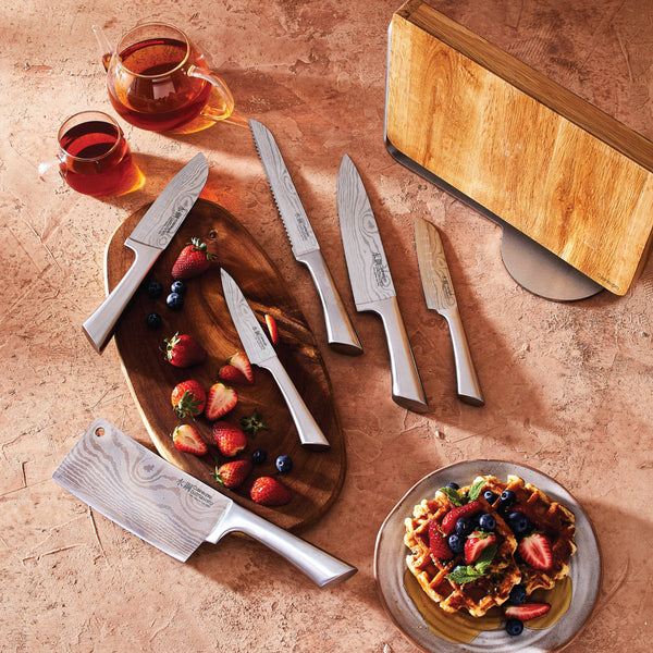 Cuisine::pro® Damashiro® Meiyo 7-Piece Knife Block