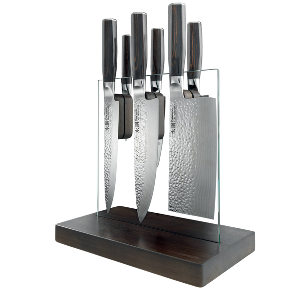 Personalization of Cuisine::pro® Damashiro EMPEROR® 7-Piece Hikari Knife Block