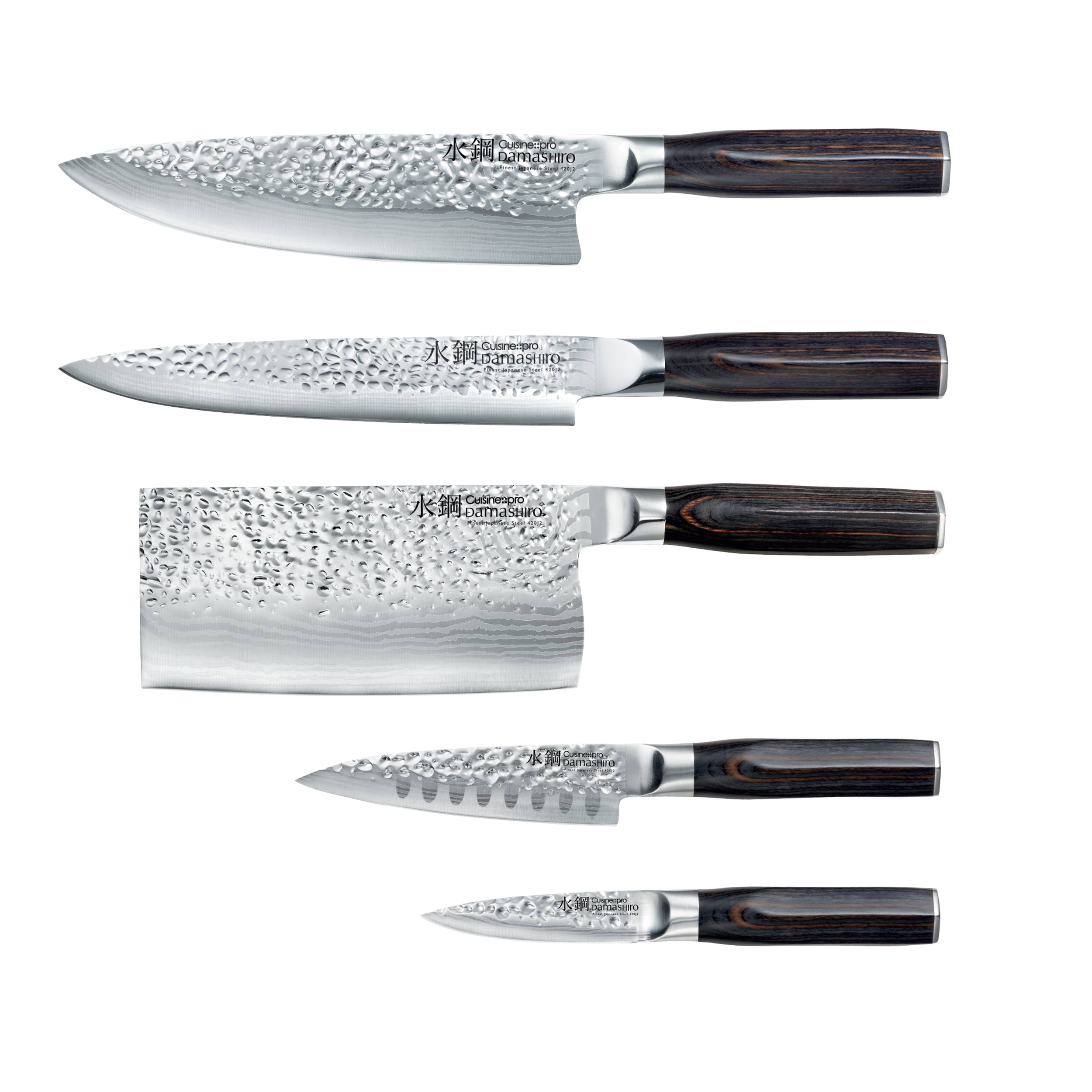 Cuisine::pro® Damashiro EMPEROR® 7-Piece Hikari Knife Block