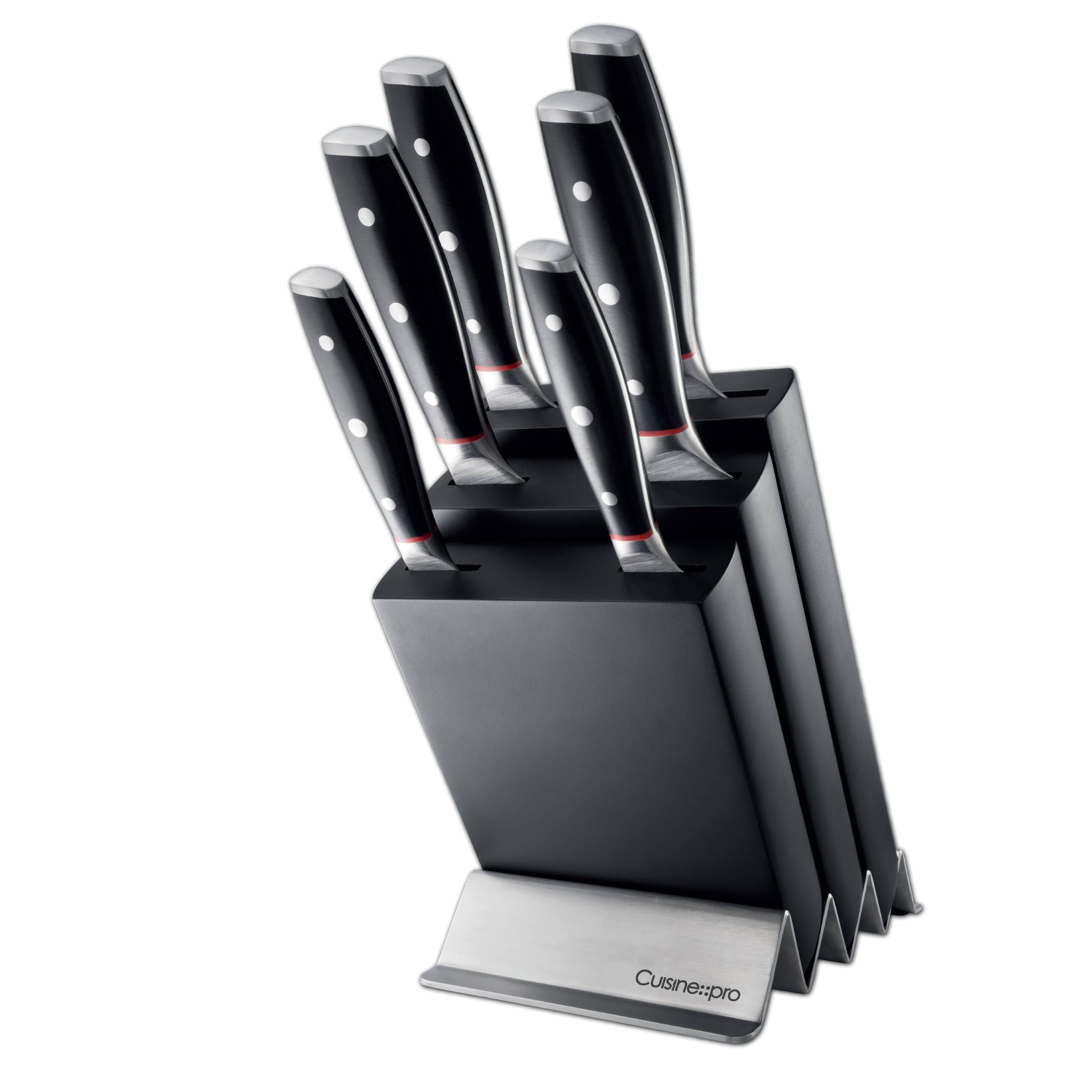Cuisine::pro® iconiX® Straub 7-Piece Knife Block