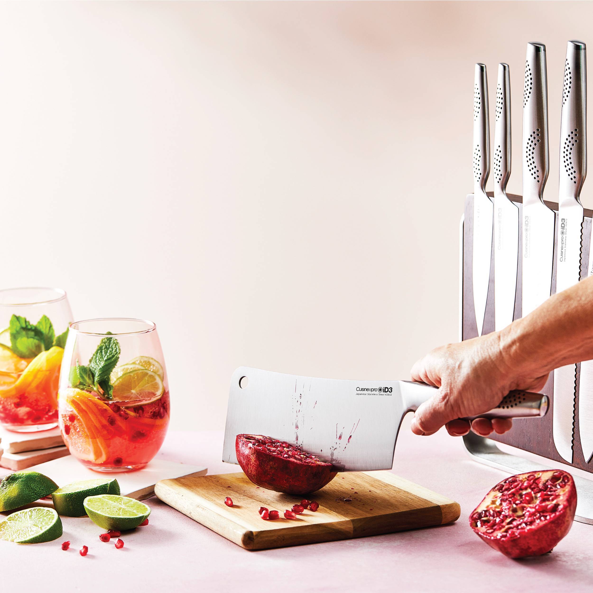 Bloc de couteaux 7 pièces Nakano iD3®Cuisine::pro®