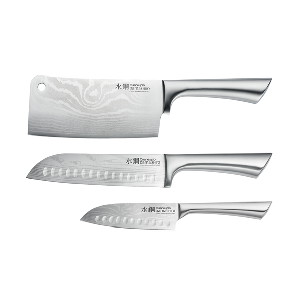 Ensemble ultime de 3 couteaux Damashiro®Cuisine::pro®