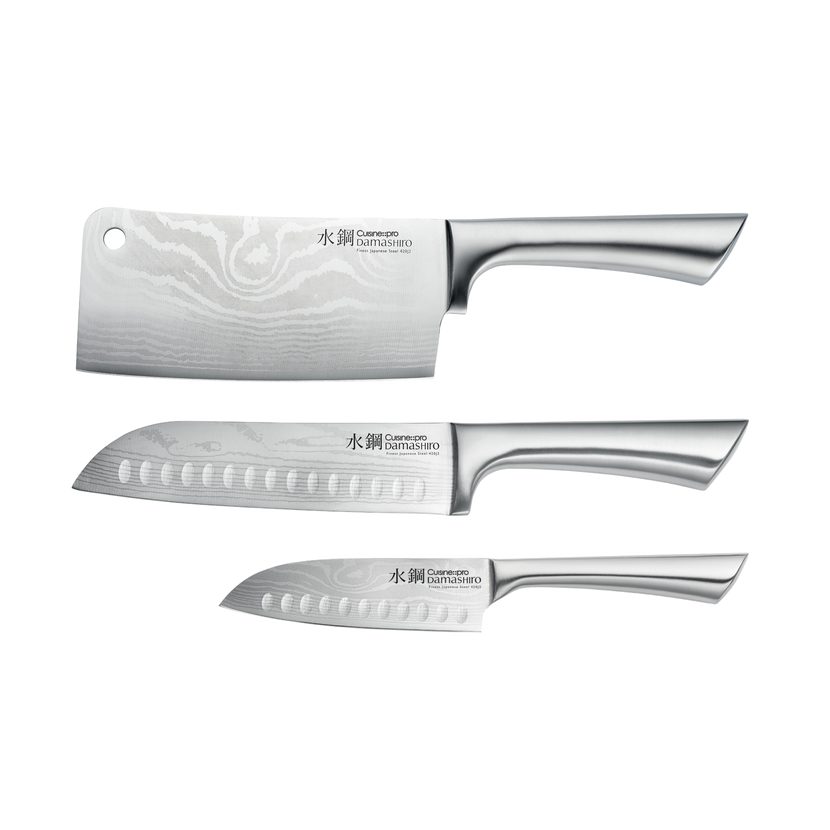 Ensemble ultime de 3 couteaux Damashiro®Cuisine::pro®