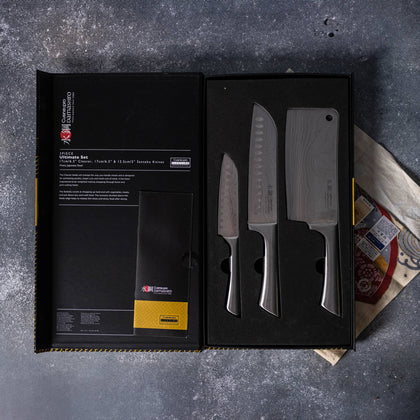 Ensemble ultime de 3 couteaux Damashiro®Cuisine::pro®