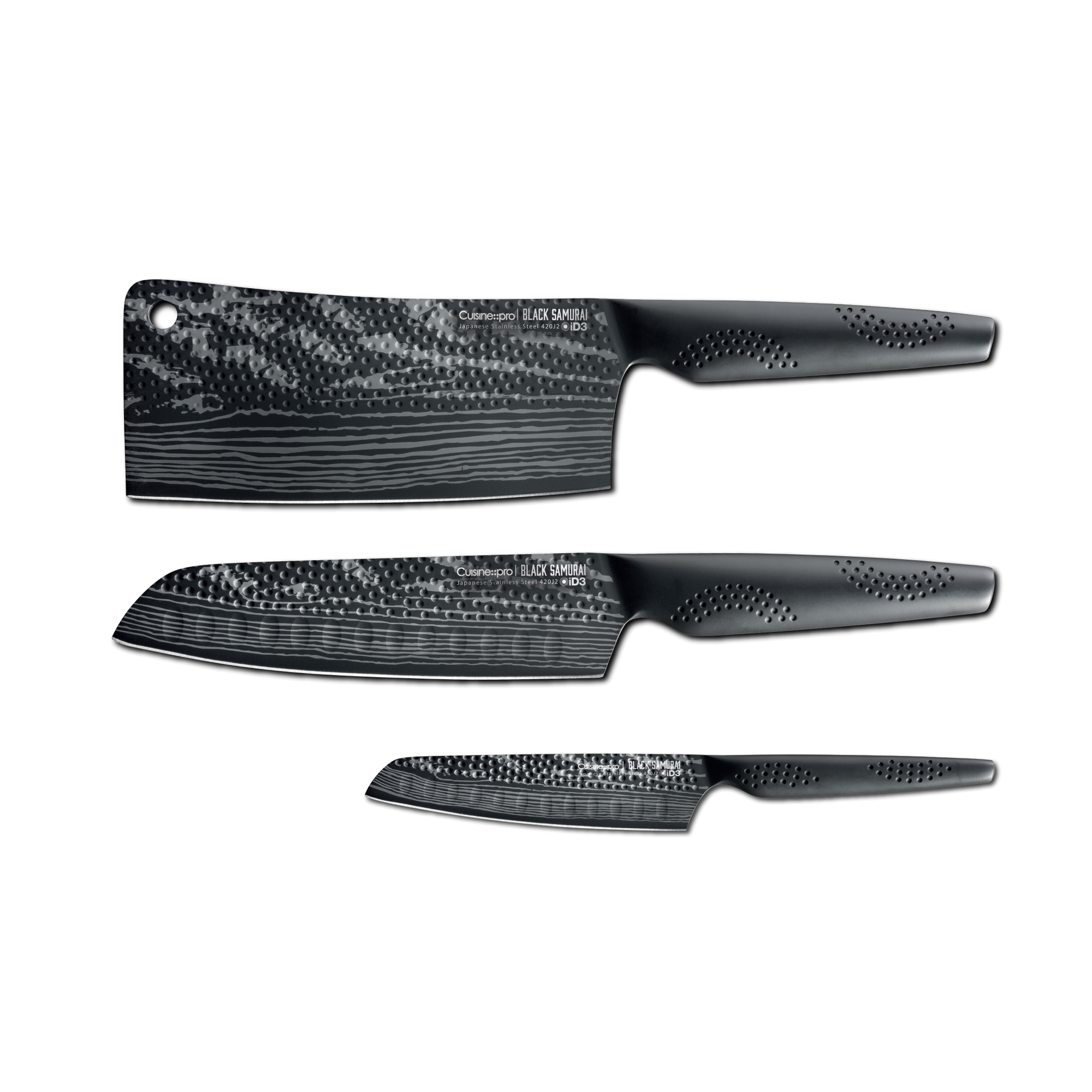 Cuisine::pro® iD3 BLACK SAMURAI™ Ultimate Knife Set