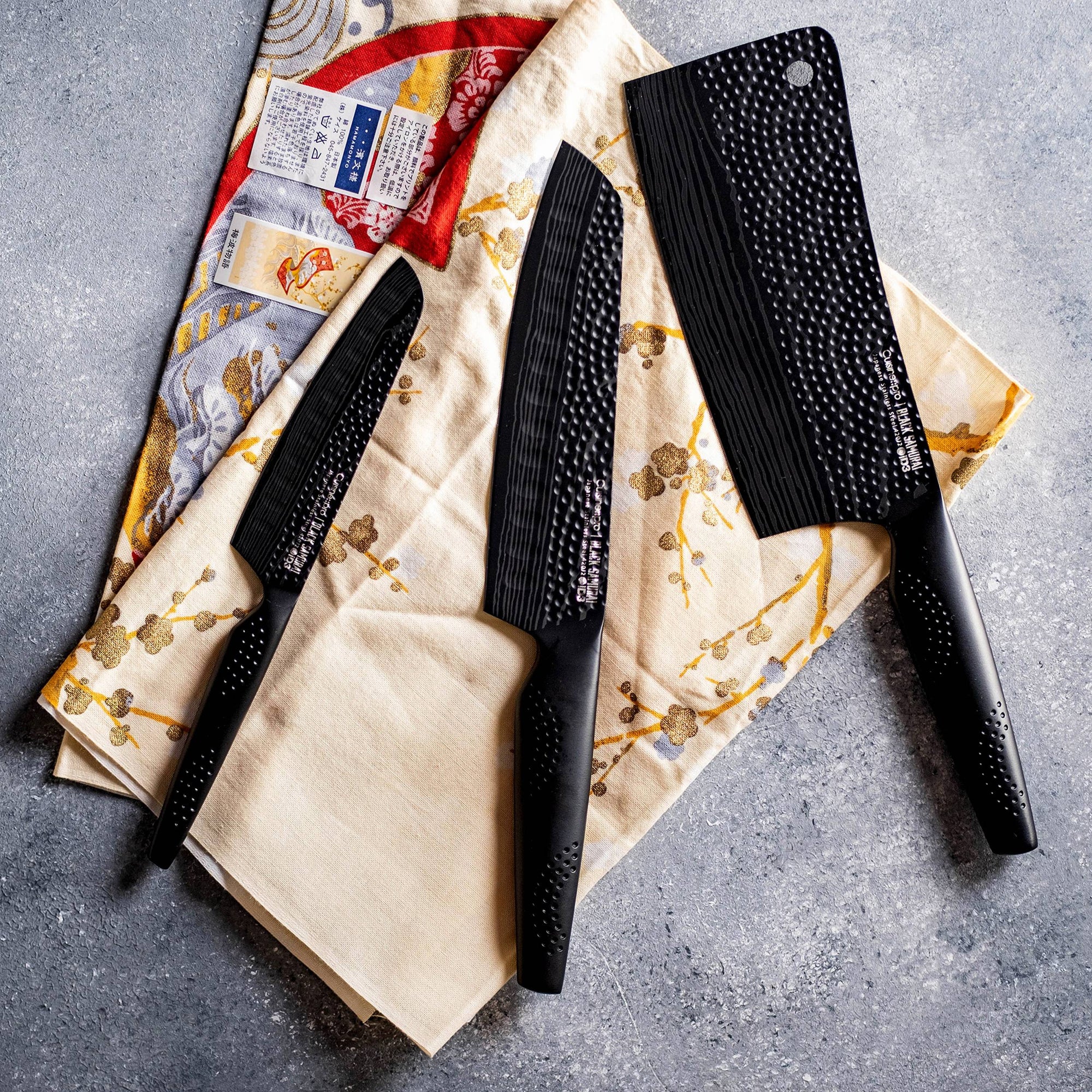Cuisine::pro® iD3 BLACK SAMURAI™ Ultimate Knife Set