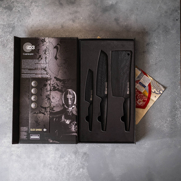 Cuisine::pro® iD3 BLACK SAMURAI™ Ultimate Knife Set