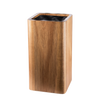 Cuisine::pro® UNIVERSAL Square Acacia Knife Holder