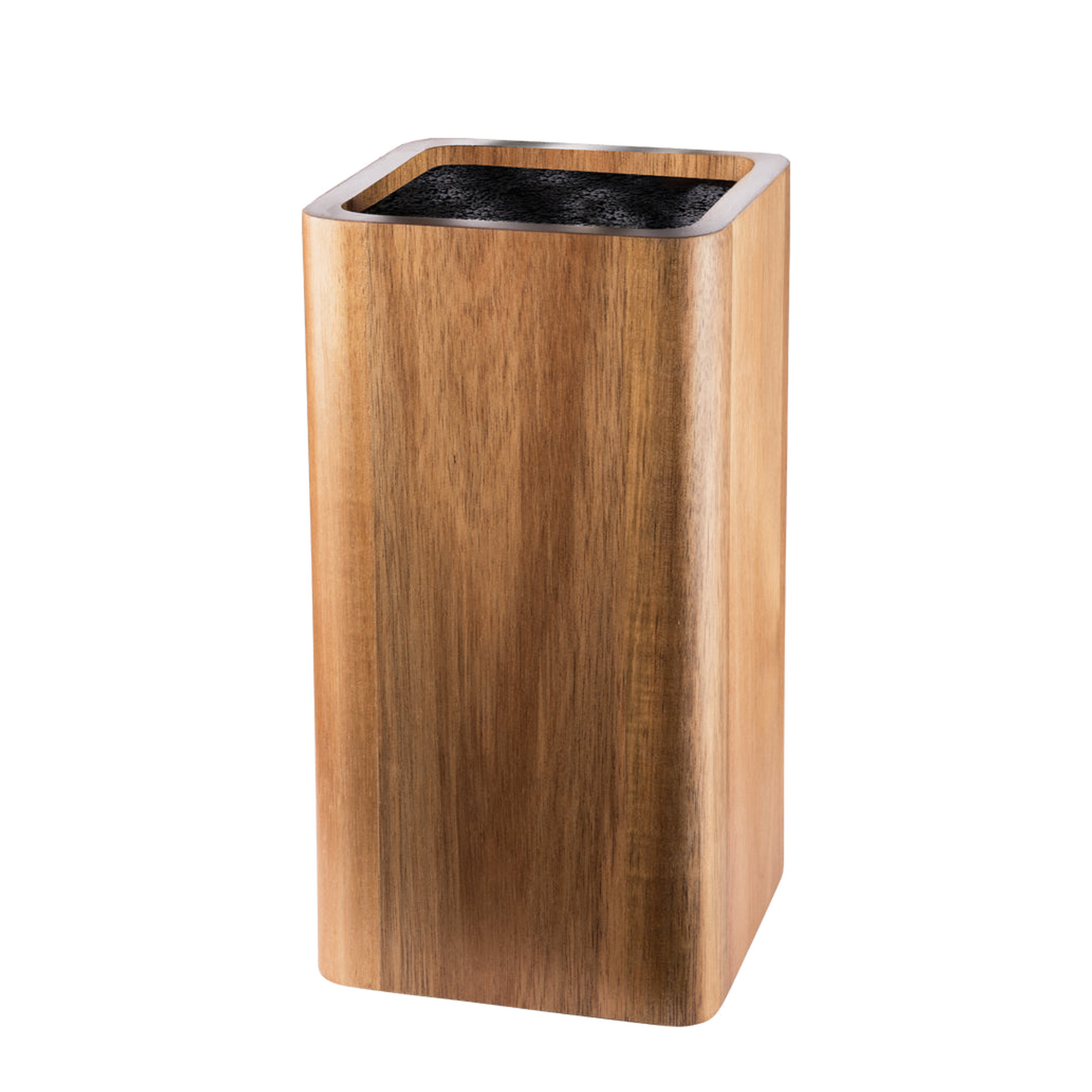 Cuisine::pro® UNIVERSAL Square Acacia Knife Holder