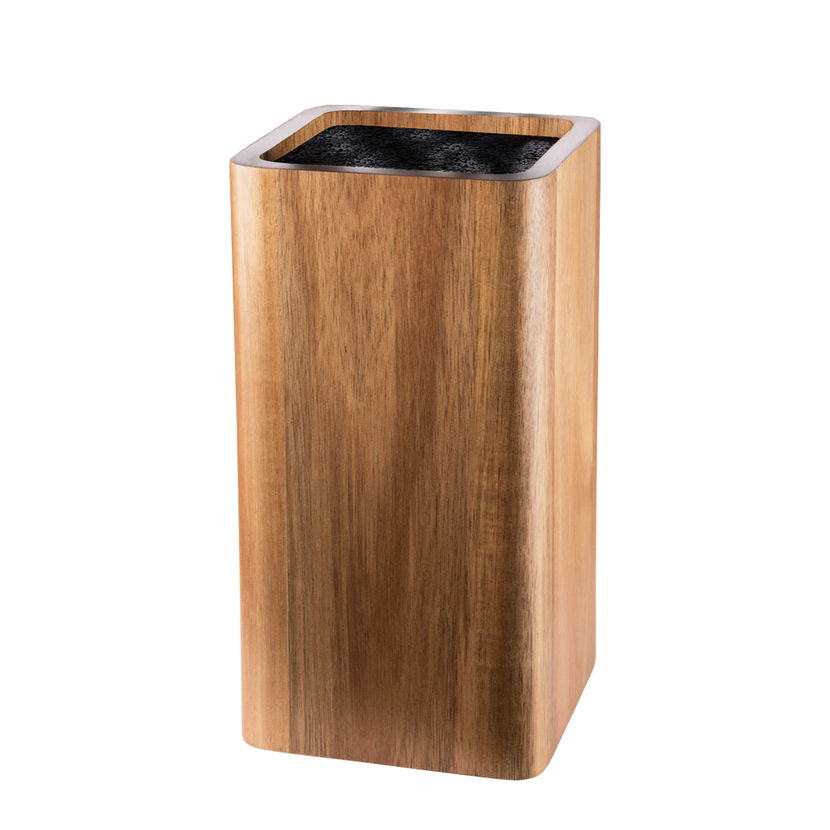Bloc couteaux carré Acacia UNIVERSALCuisine::pro®