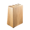Cuisine::pro® UNIVERSAL Steak Knife Block Acacia
