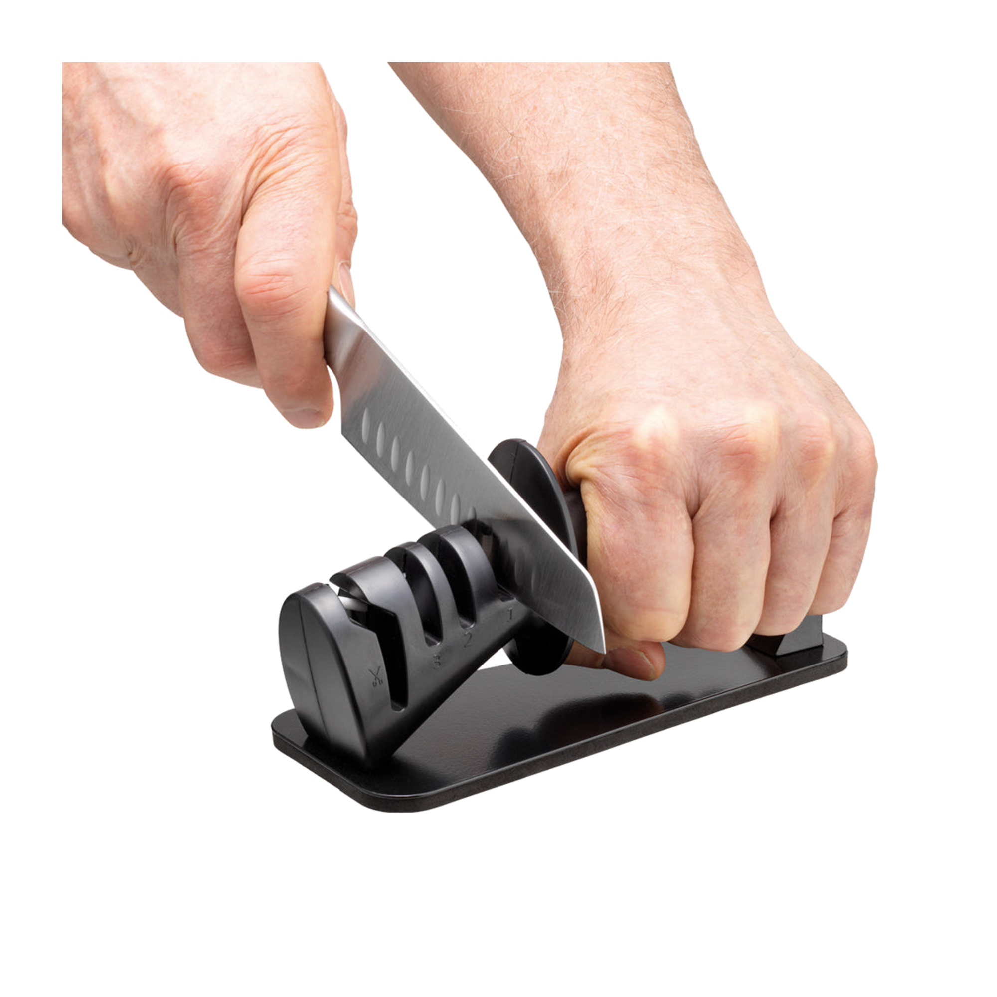 Cuisine::pro® iD3 BLACK SAMURAI™ 3-Step Knife Sharpener
