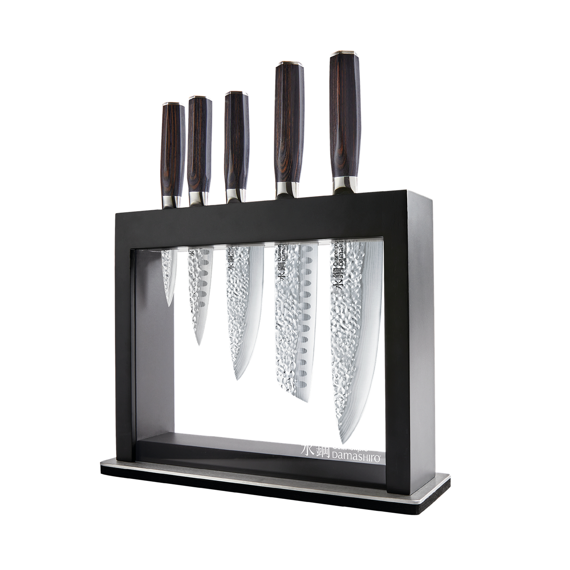 Cuisine::pro® Damashiro EMPEROR® Hisa 6-Piece Knife Block