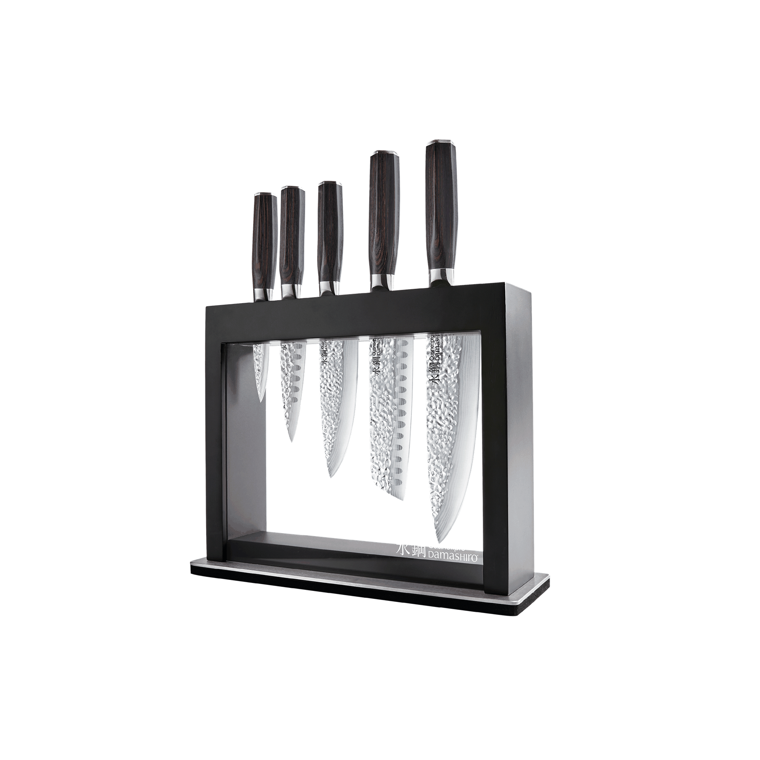 Cuisine::pro® Damashiro Emperor® Hisa 6-Piece Knife Block