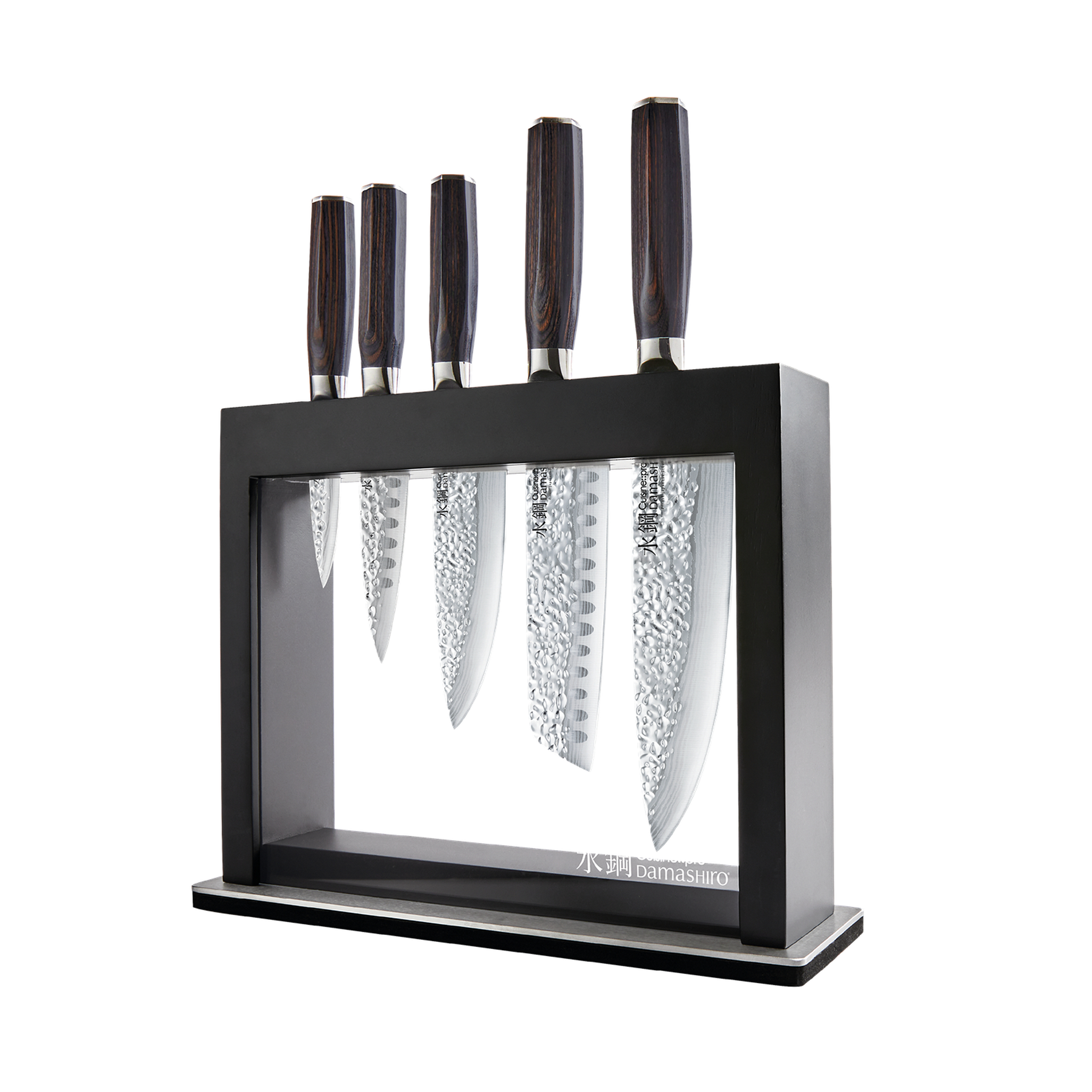 Cuisine::pro® Damashiro Emperor® Hisa 6-Piece Knife Block