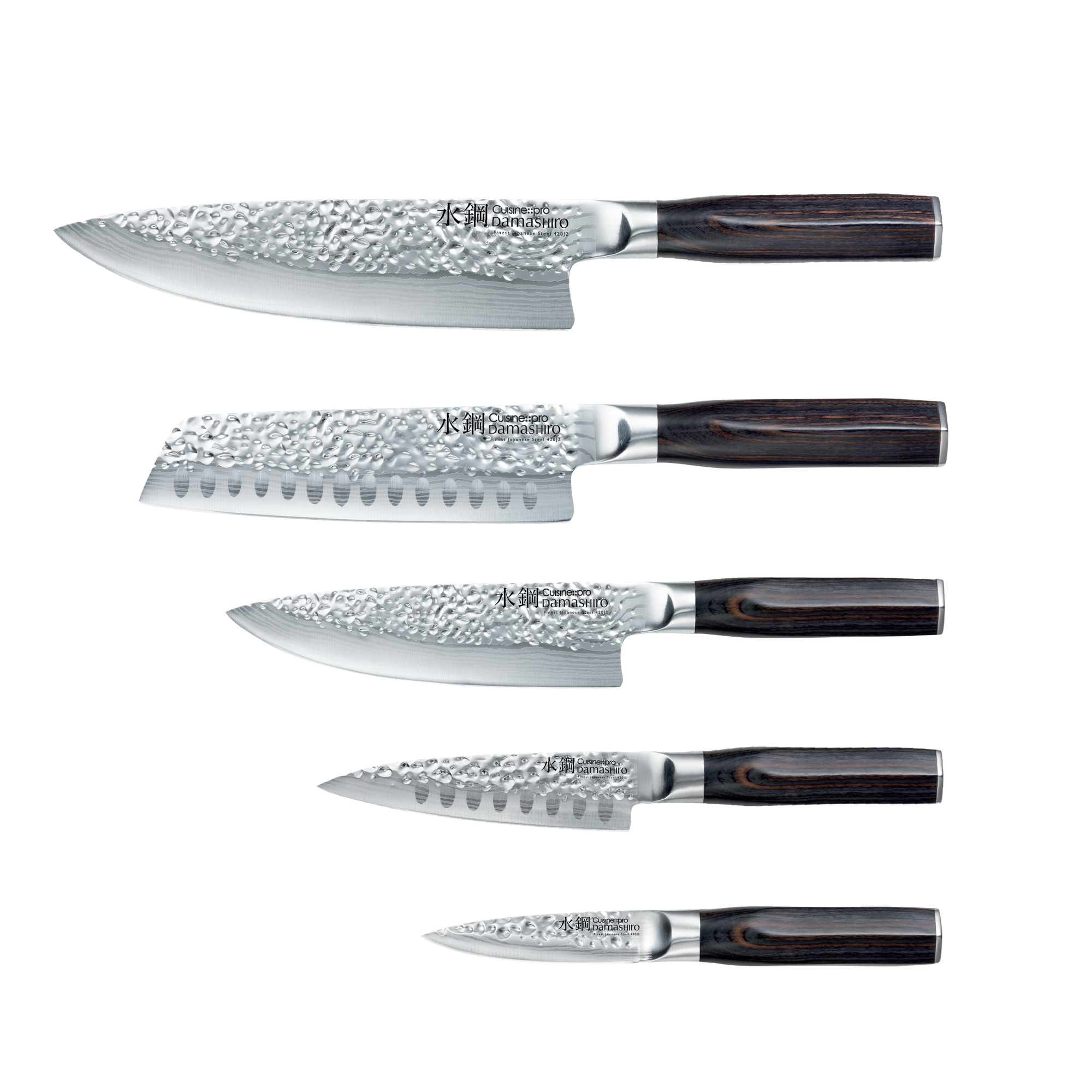 Cuisine::pro® Damashiro Emperor® Hisa 6-Piece Knife Block