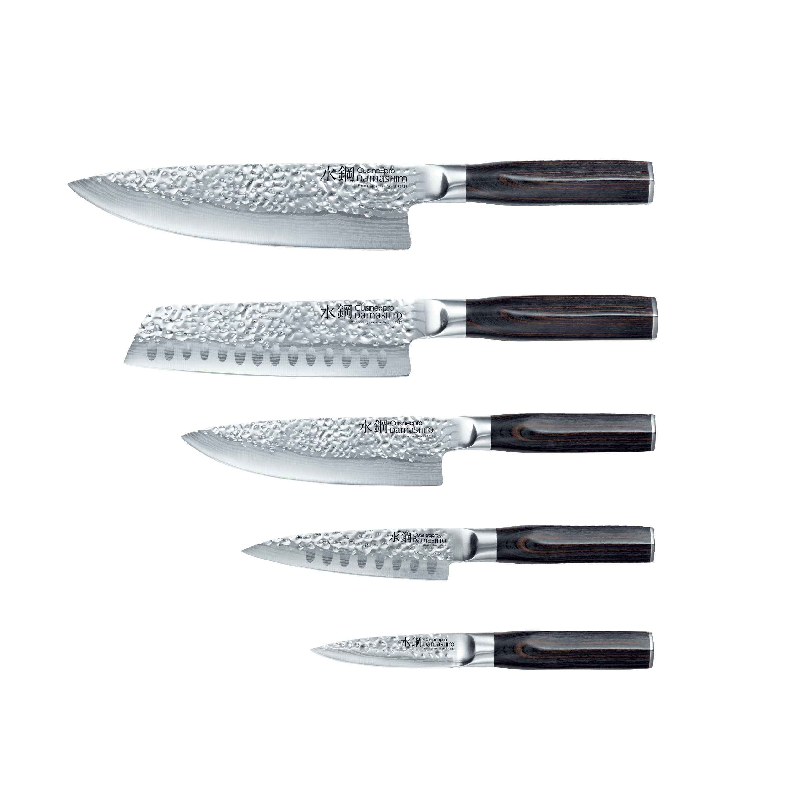 Cuisine::pro® Damashiro Emperor® Hisa 6-Piece Knife Block