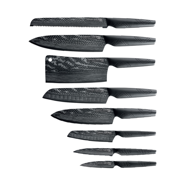 Cuisine::pro® iD3 BLACK SAMURAI™ Syo 9-Piece Knife Block - hover