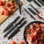 Cuisine::pro® BLACK SAMURAI® Syo 9-Piece Knife Block