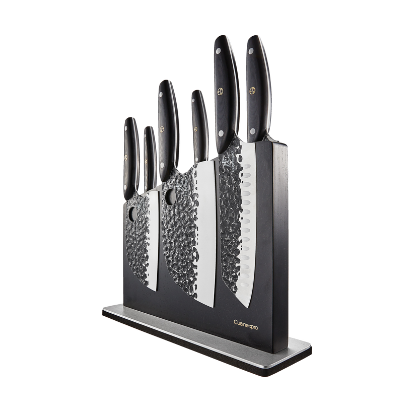 Cuisine::pro® KUROI KIBA Sakura 7-Piece Knife Block