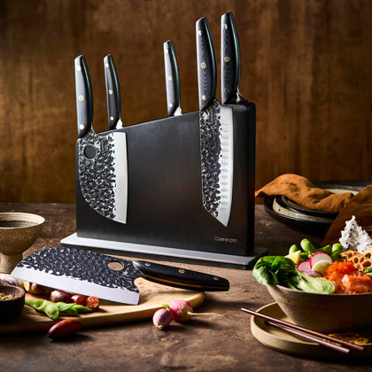 Cuisine::pro® KUROI KIBA Sakura 7-Piece Knife Block