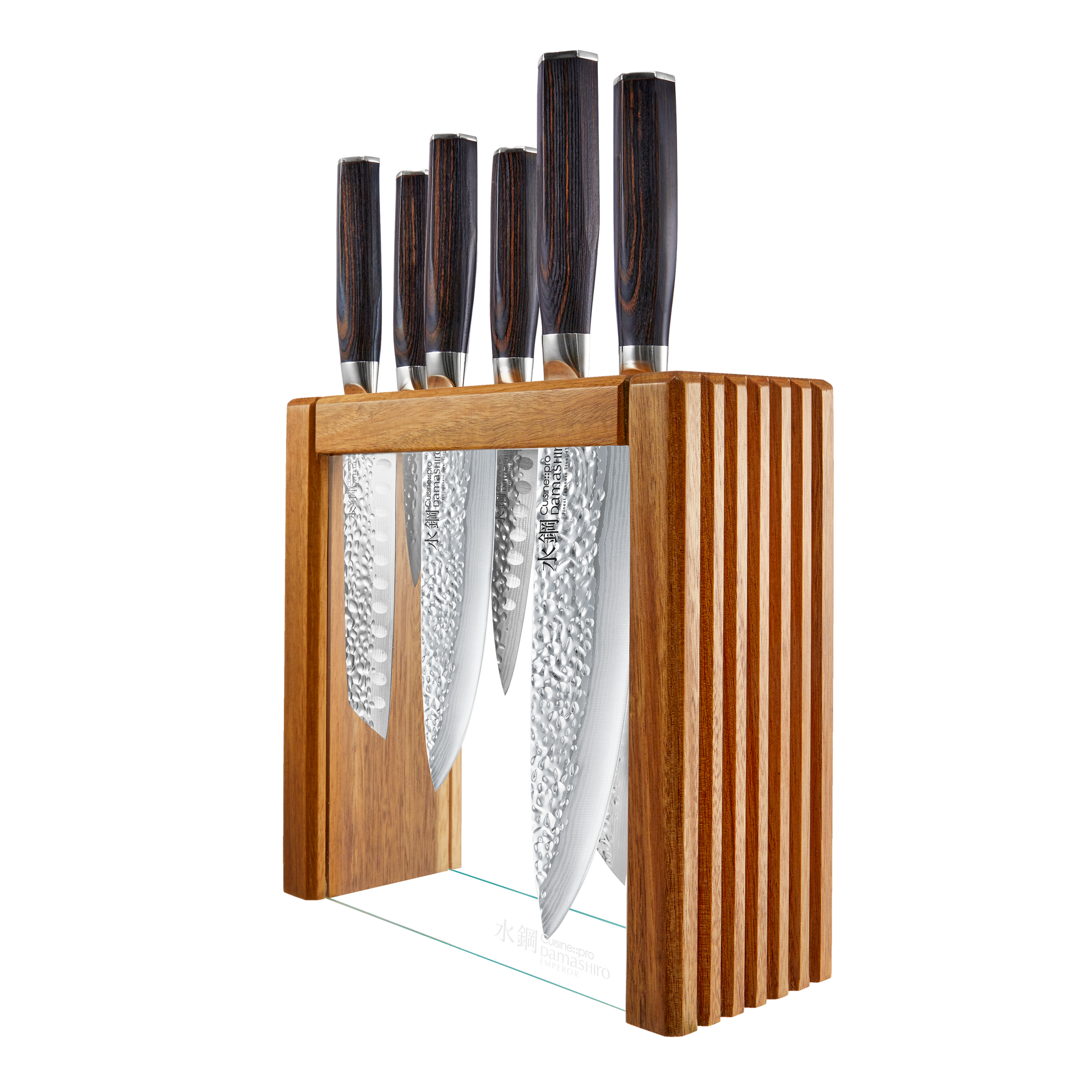 Cuisine::pro® Damashiro EMPEROR® 7-Piece Makoto Knife Block