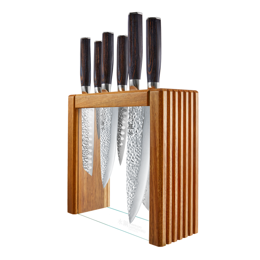 Cuisine::pro® Damashiro EMPEROR® 7-Piece Makoto Knife Block