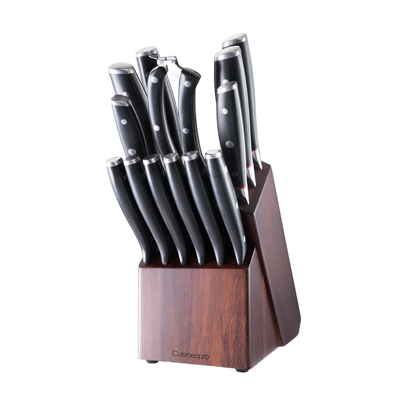 Bloc de couteaux 14 pièces Cuisine::pro® iconiX® Fullen