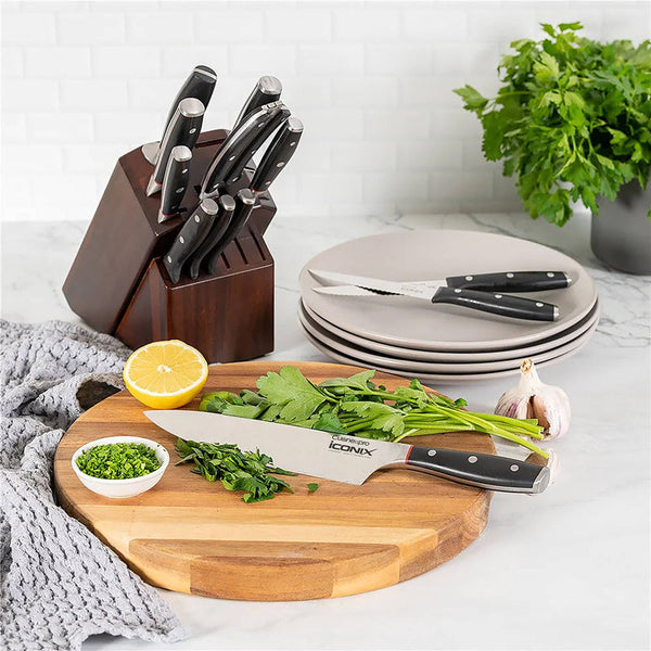 Bloc de couteaux 14 pièces Cuisine::pro® iconiX® Fullen