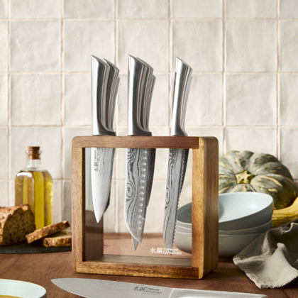 Cuisine::pro® Damashiro® HIRYU KNIFE BLOCK 10PC