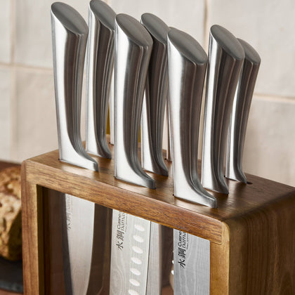 Cuisine::pro® Damashiro® HIRYU KNIFE BLOCK 10PC