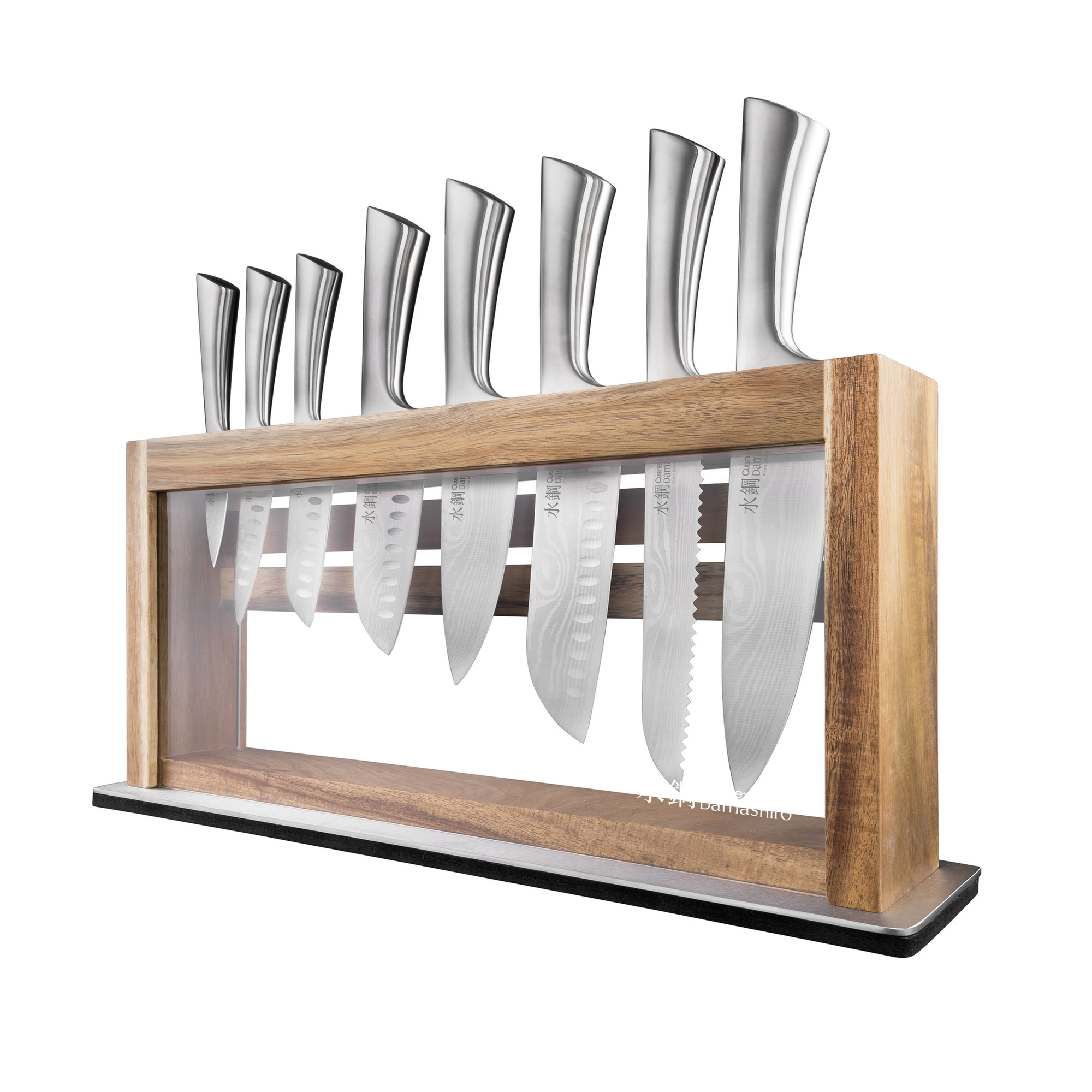 Cuisine::pro® Damashiro® 9-Piece Okada Knife Block