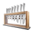 Cuisine::pro® Damashiro® 9-Piece Okada Knife Block