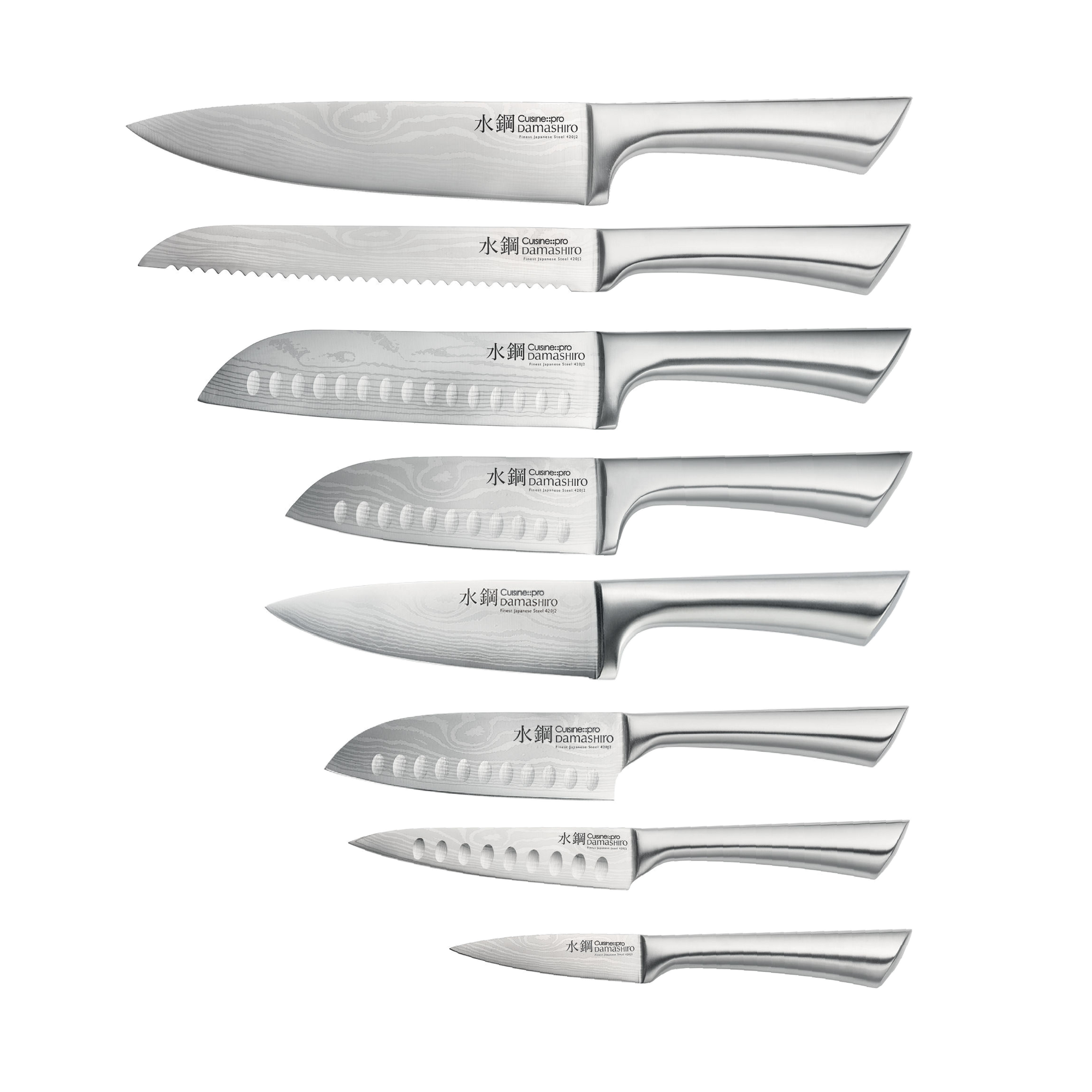 Cuisine::pro® Damashiro® 9-Piece Okada Knife Block
